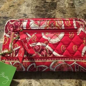Vera Bradley turn lock wallet